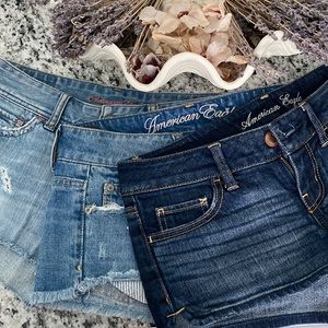 Bundle of 3 American Eagle Jean Shorts!